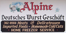 Alpine Meats and Deli Logo